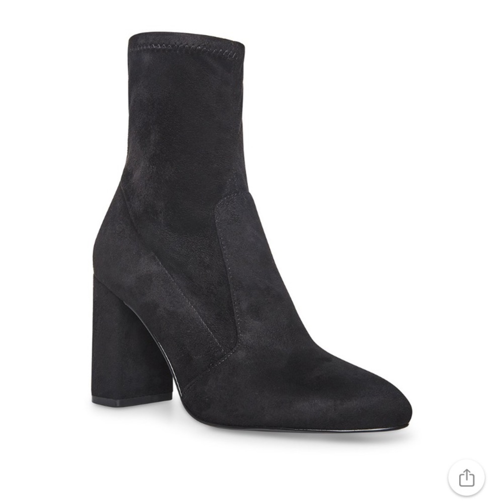 Black Steve Madden booties size 10